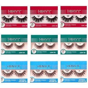I-ENVY 3D Collection Lightweight Voluminous Lash Bundle (BULK LOT OF 9!)